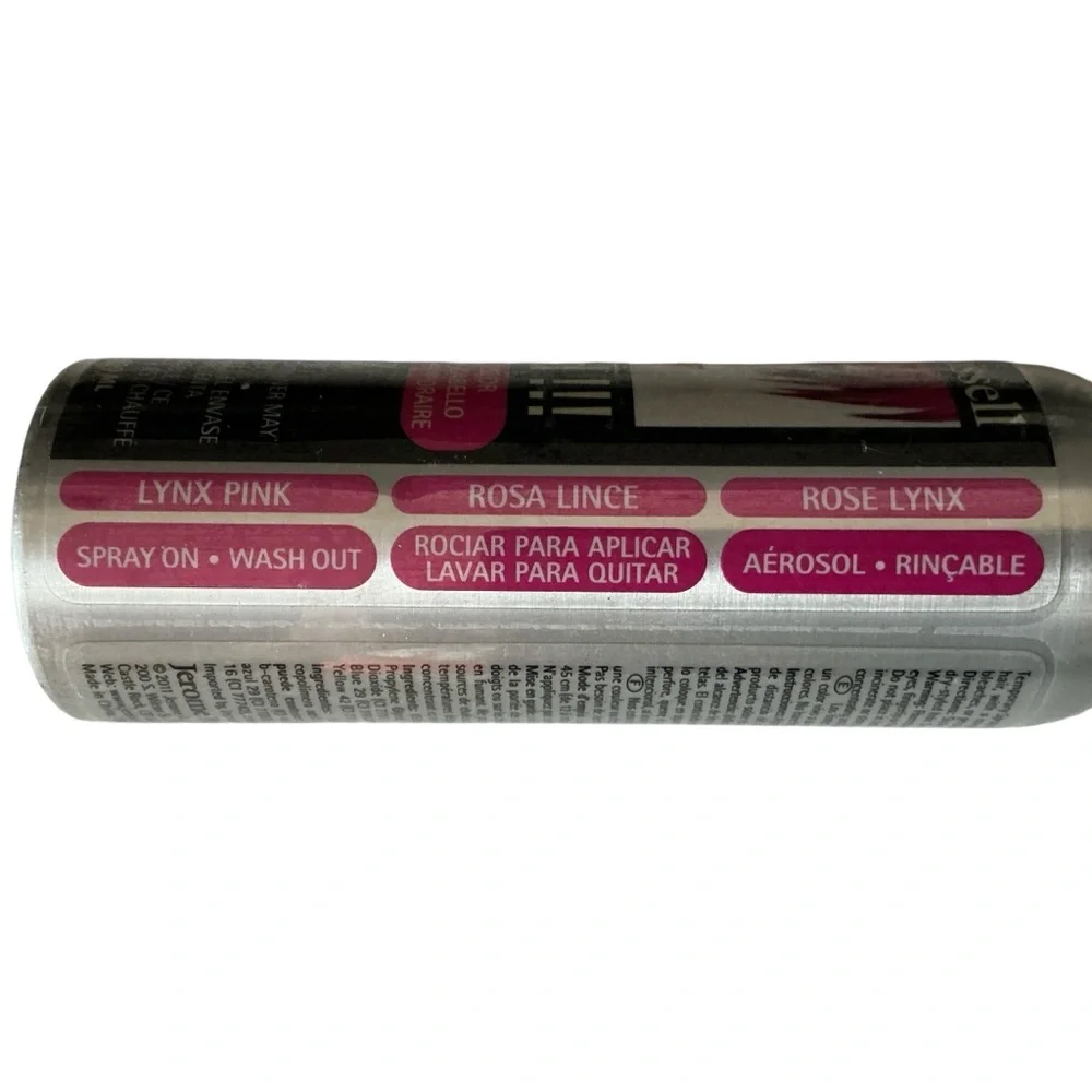 Jerome Russel b wild temporary hair color in pink 3.5 oz